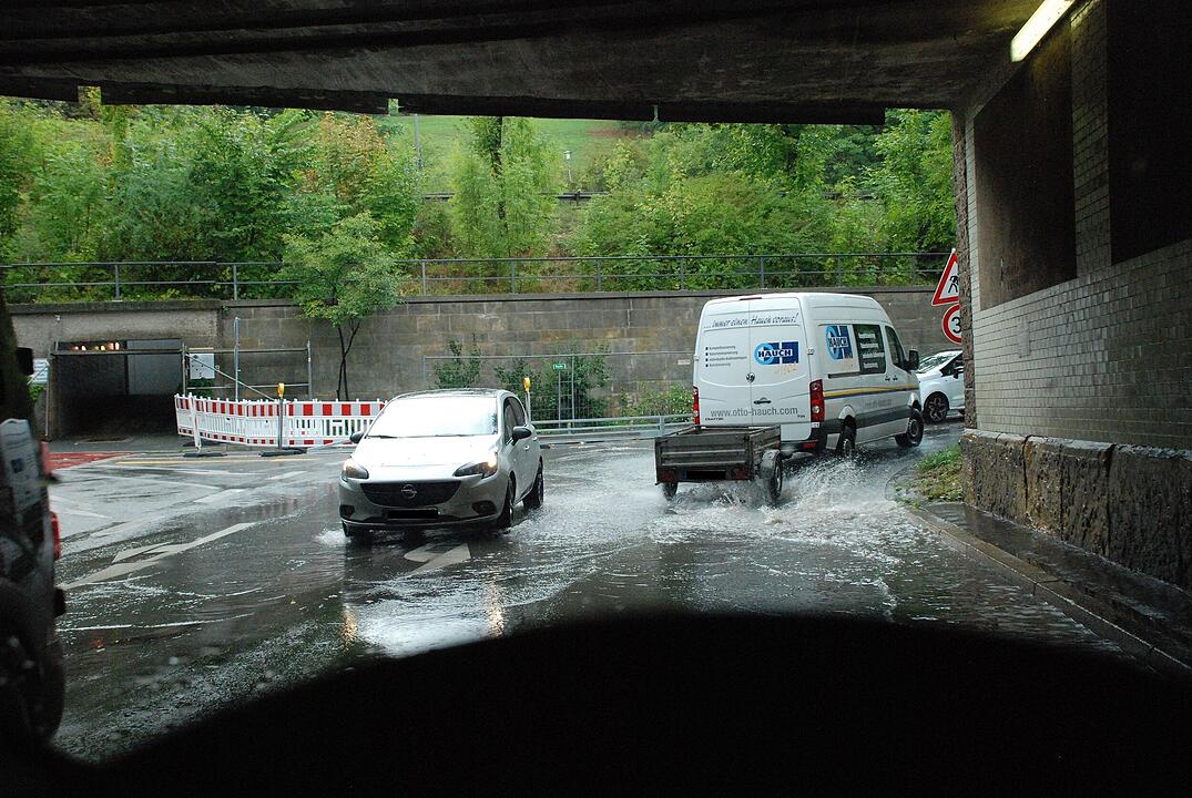 Schweres Unwetter und Überschwemmungen im Kreis Coburg