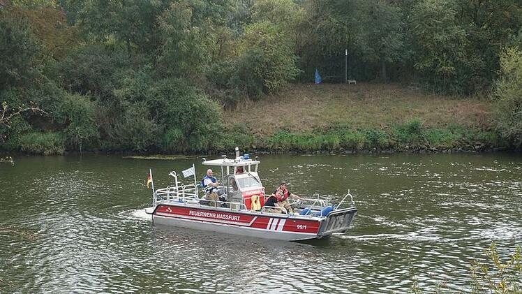 Boot auf dem Main gekentert