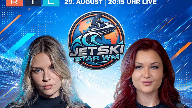 Dagi Bee und Sophia Thiel (rechts) wollen sich von der geballten Testosteron-Lastigkeit des Events nicht einsch&uuml;chtern lassen.