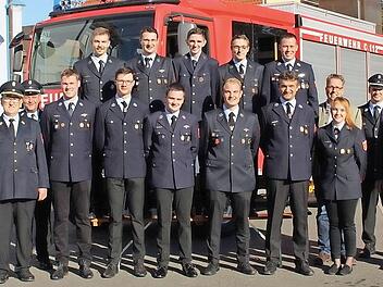 Die erfolgreichen Pr&uuml;flinge der FFW Heroldsbach/Thurn und Poppendorf