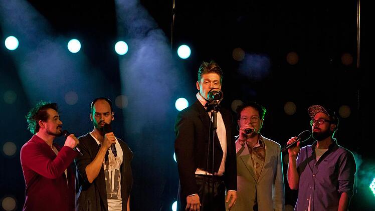 "Viva Voce" beim Gastspiel in der Gerold-Strobel-Halle in Bad Rodach.Foto: Jochen Berger