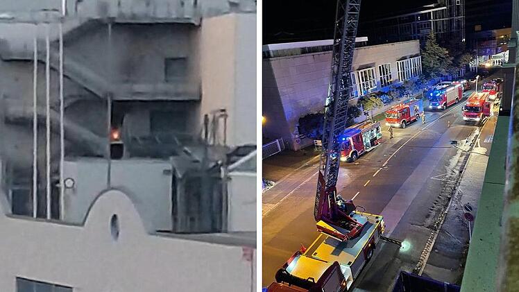 Bamberg: Atrium-Brand fordert Feuerwehr gleich mehrfach - "schwierig"