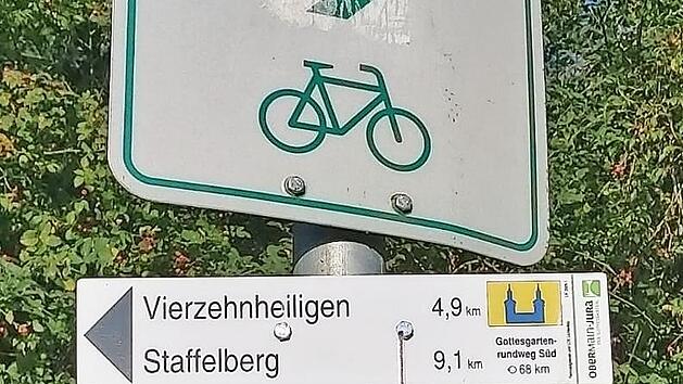 Es gibt viele Wanderwege im Raum Lichtenfels; sie müssen betreut werden.