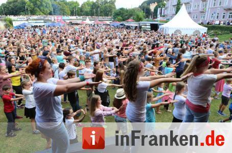 Die Stadtwette beim Rakoczy-Fest in Bad Kissingen