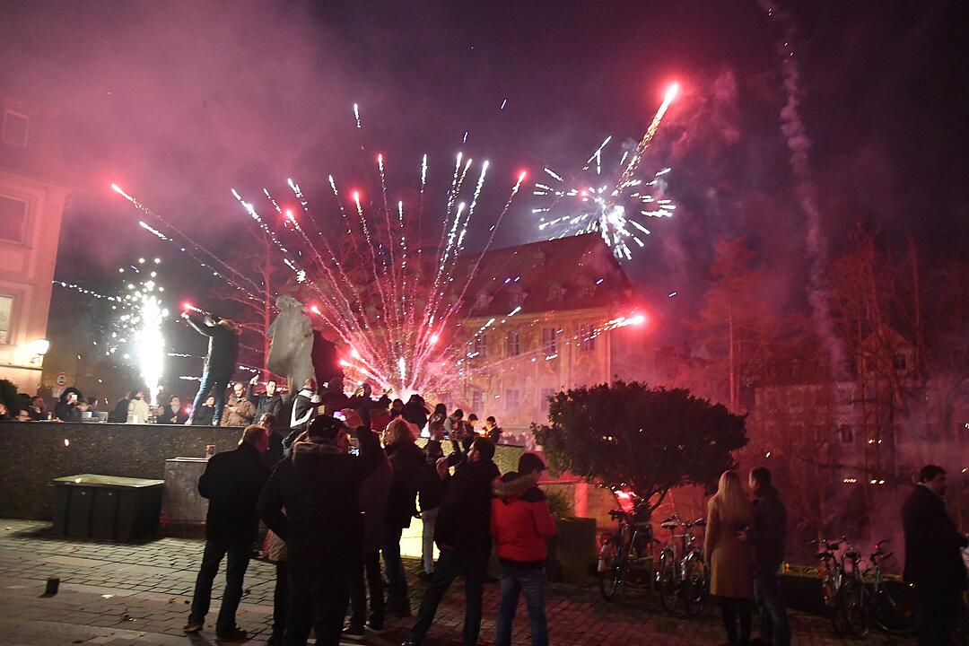 Silvester: Bamberg begrüßt 2018