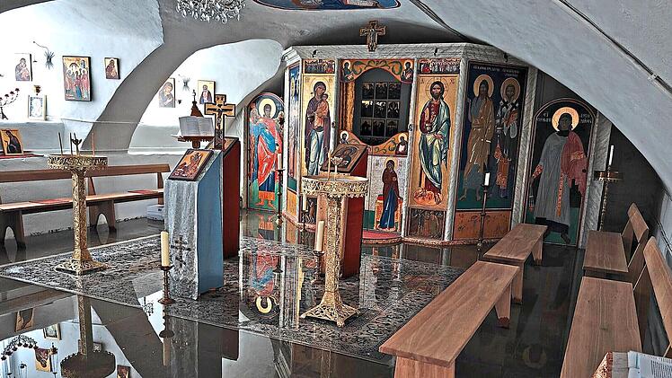 Die Kapelle im Deutschordensschloss war auch unter Wasser.Ellen M&uuml;tzel