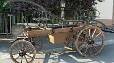 Auch die 1903 angeschaffte Spritze war beim Fest zu sehen.Foto: Björn Hein