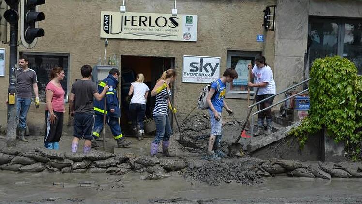 Adam Fischer beim Einsatz in Passau Foto: Privat