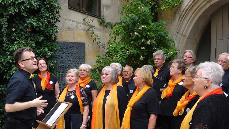 Impressionen vom Chorfest Coburg: Sängerlust 1867 SchweinfurtFoto: Jochen Berger
