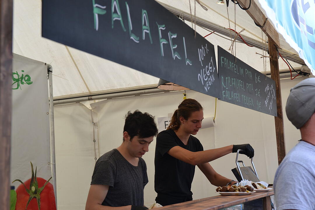 Das Essen bei Rock im Park 2018