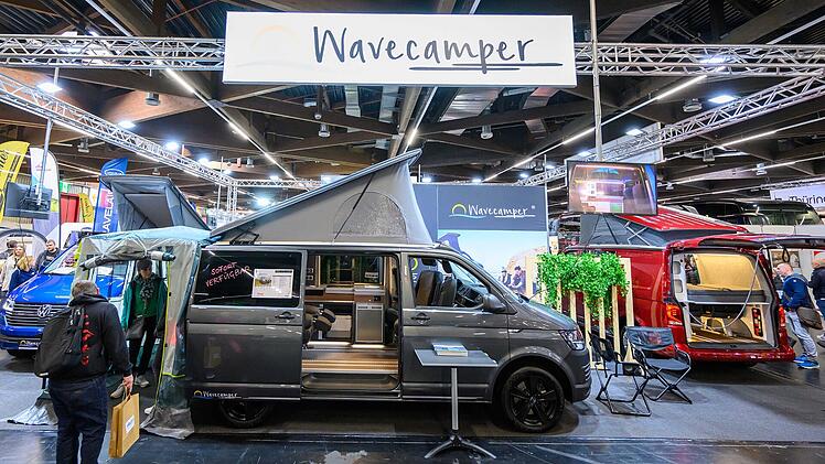 Der Caravan- und Reisemobilsalon in Halle 12.
