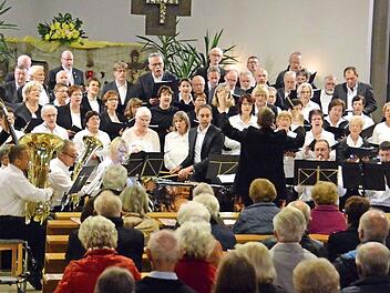 Vier Chöre, eine Orgel und ein Blechbläserensemble haben sich für ein Benefizkonzert zusammengetan - mit Erfolg.  Foto: Elisabeth Assmann