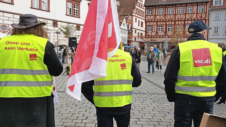 Die Coburger Stadtbusfahrer sind heute erneut zum Streik aufgerufen. Schon am Freitag waren sie im Ausstand. Foto: Simone Bastian