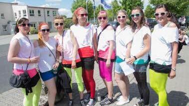 Weiße Shirts sind ein muss. Foto: Privat
