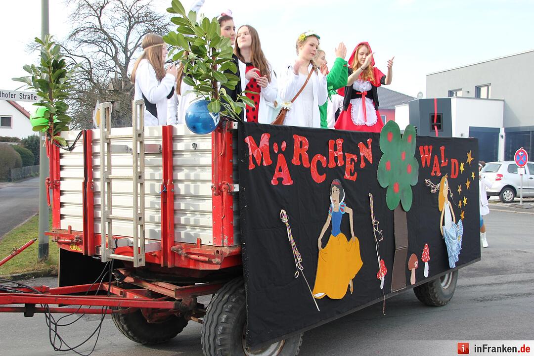 Faschingszug Oberhaid 2016