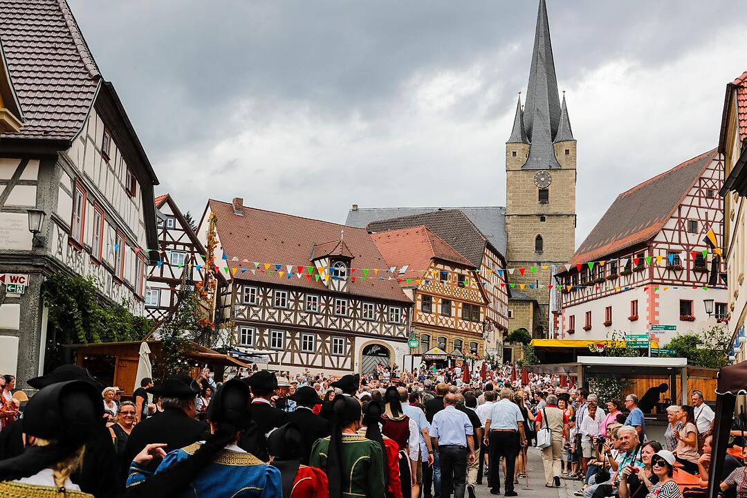 Weinfest-Eröffnung in Zeil am Main