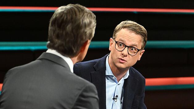 Carsten Linnemann (rechts) irritierte Moderator Markus Lanz mit seinen Aussagen zur Wehrpflicht-Debatte nachhaltig.