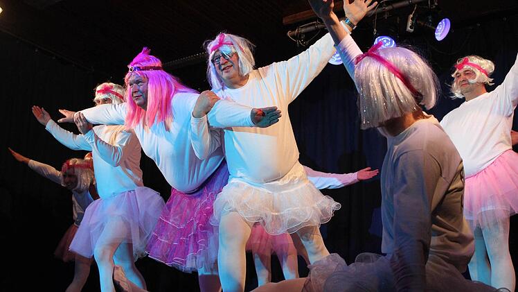 Die Ranzengarde tanzte Schwanensee.