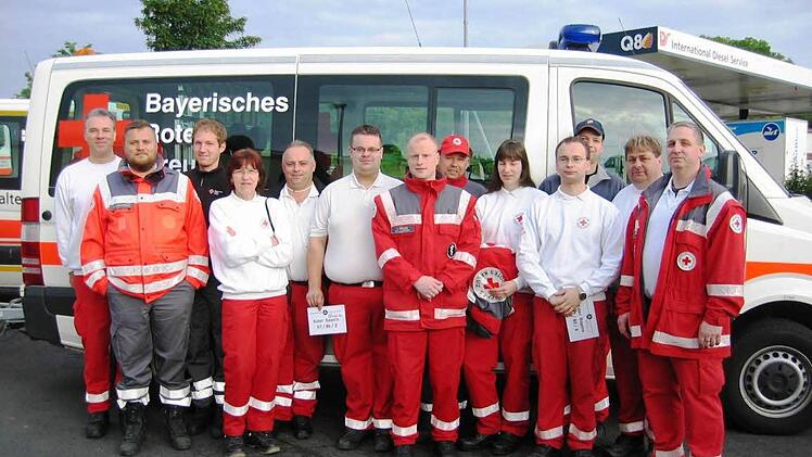 Die Mannschaft aus dem Kreisverband Kitzingen