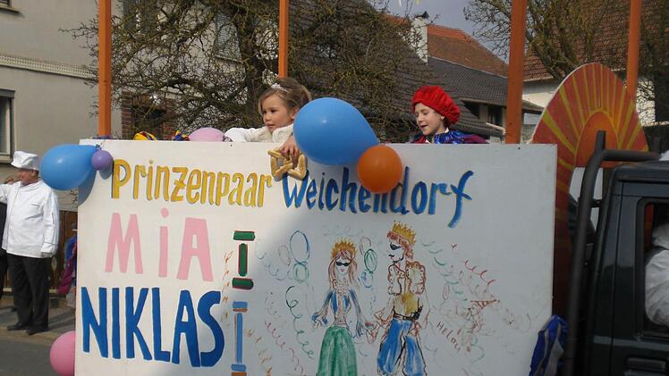 Das Kinderprinzenpaar Fotos: Silvia Pfister