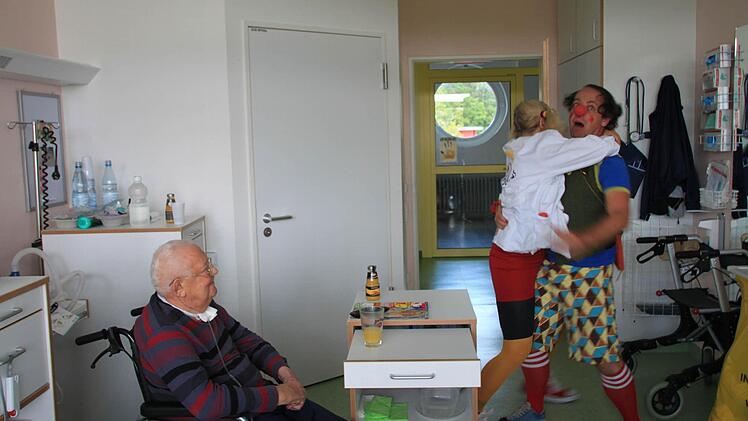 Besuch der KlinikClowns.