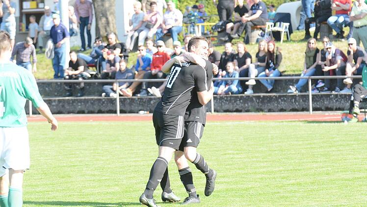 Ramsthaler Jubel... bei den Spielern.