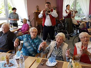 Oktoberfeststimmung im B&uuml;rgerspital