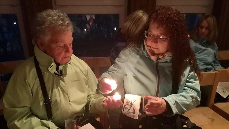 Karsamstag Abend wurde in Wildflecken "All In" gefeiert, die Feier der österlichen Geheimnisse in einer neuen liturgischen Form. Foto: Marion Eckert