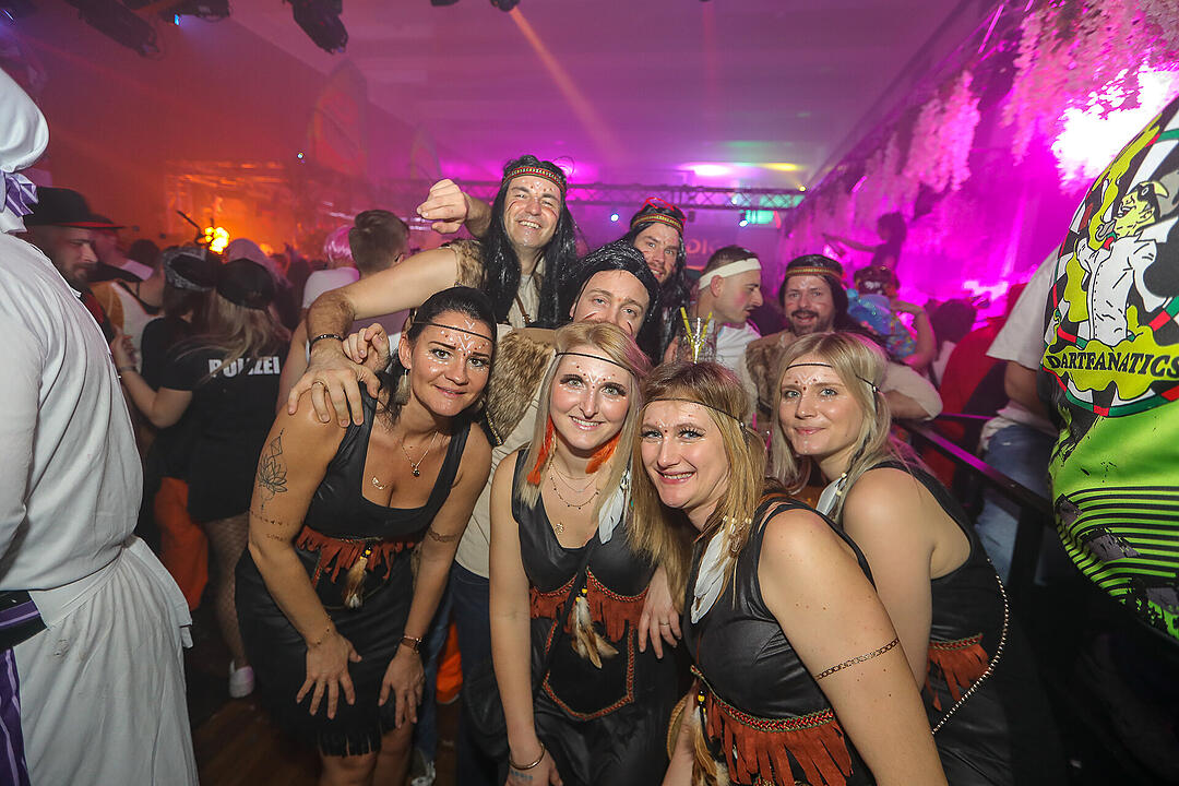 Beste Partystimmung in der Stadthalle