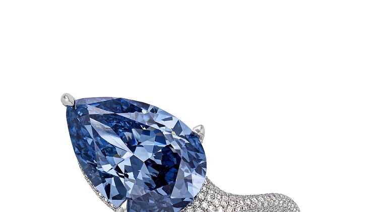 Der blaue Mellon-Diamant