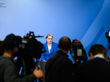 Pressekonferenz von Bundesjustizministerin Hubig