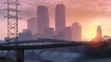 Die fiktive Stadt "Los Santos" ist beeindruckend schön - und über 200 Quadratkilometer groß. Foto: dpa/Rockstar Games