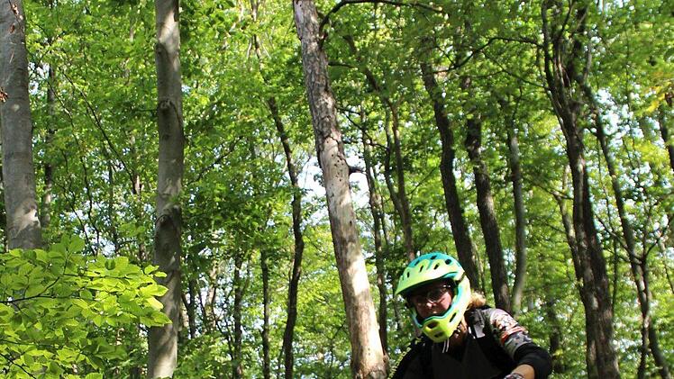 "Wenn ich junge Mountainbiker mit in den Wald nehmen will, gibt es keine Strecken, die für Anfänger geeignet sind", sagt Petra Ried. Foto: privat