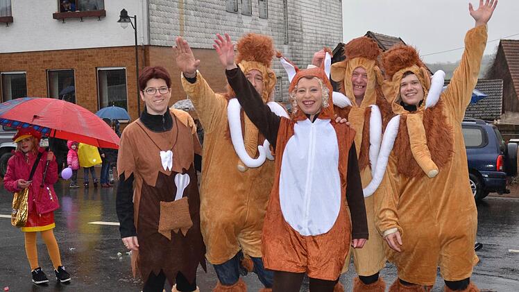Der Faschingszug in Gefäll hat Spaß gemacht. Foto: Kathrin Kupka-Hahn