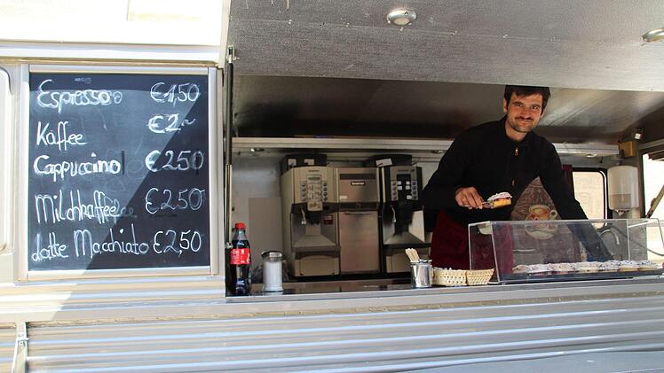 Ein "Heimspiel" war das Street Food Festival f&uuml;r das Coburger Caf&eacute; Schubart. Foto: Cindy D&ouml;tschel