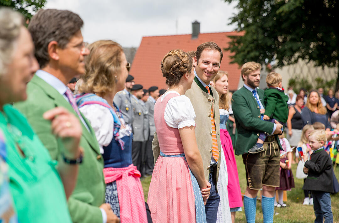 Heimf&uuml;hrung der Braut des F&uuml;rsten Castell-R&uuml;denhausen