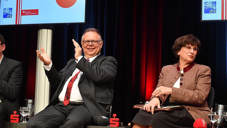Impressionen vom Regionentalk zur Coburger Landratswahl im KongresshausFoto: Ronald Rinklef