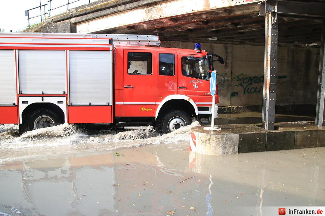 Massive Schäden nach Sturm in Bamberg