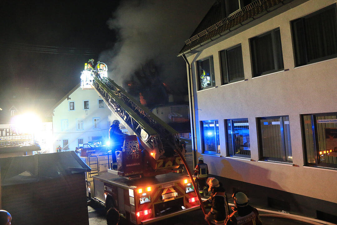 Asylunterkunft in Gößweinstein brennt