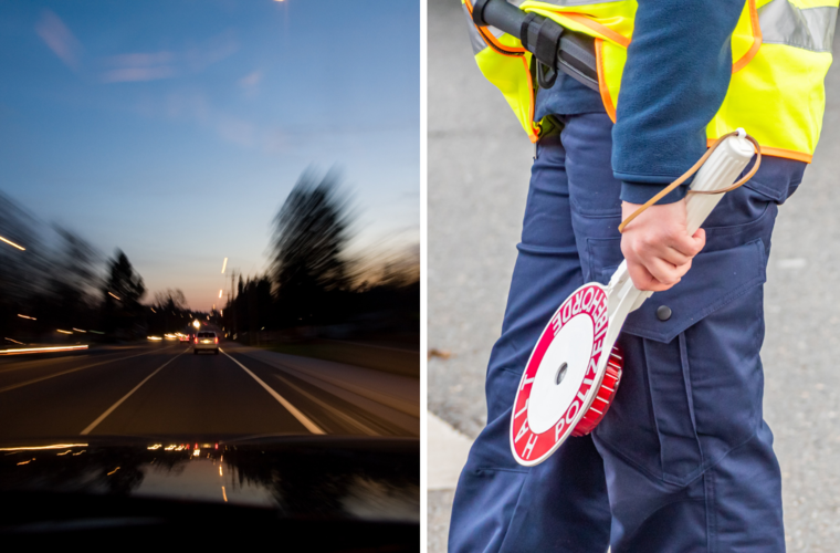 Bayreuth: Verfolgungsjagd nach Kollision auf A70 - Unfallflucht mit fast zwei Promille