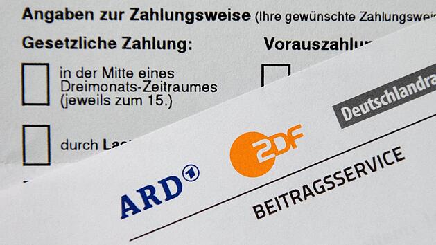 Ein Schreiben des Beitragsservice von ARD, ZDF und Deutschlandradio
