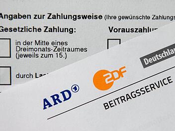 Ein Schreiben des Beitragsservice von ARD, ZDF und Deutschlandradio
