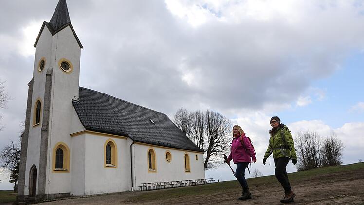 Staffelberg mit Adelgundiskapelle. Foto: Barbara Herbst