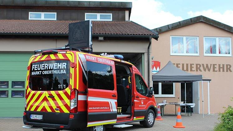 Ankunft in Oberthulba.