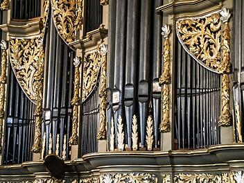 Blick auf die Schuke-Orgel in der Coburger MorizkircheJochen Berger