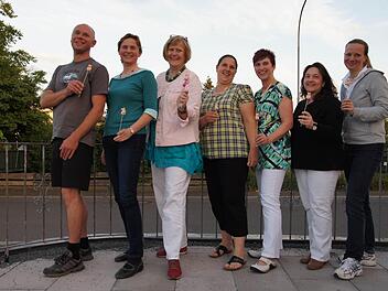 Marc Mucha, Uta Franzisky, Lisa Liepold, Corina Lengenfelder, Petra Willaczek, Nicole Bahar und Annette Ermert (v. l.) bilden den neuen Vorstand des Fördervereins. Foto: privat