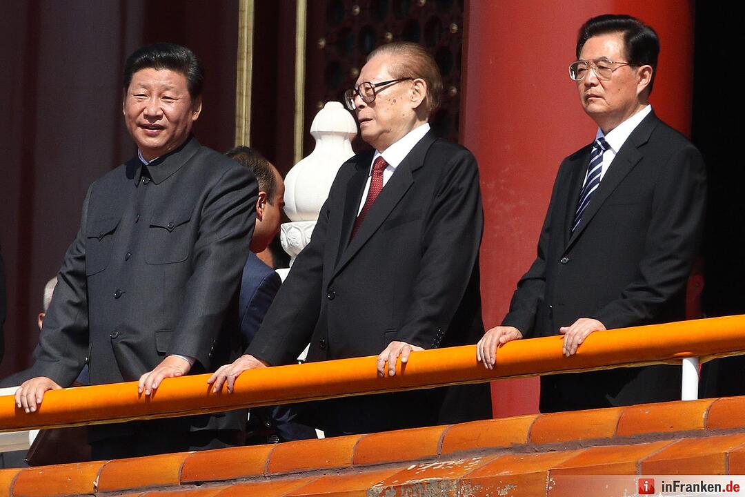 Militärparade in China