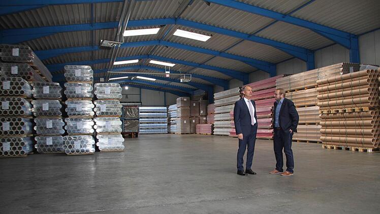 Das Lager: Produktion und Auslieferung nähern sich immer mehr dem Leitspruch "just in time" an. Foto: Ulrike Müller