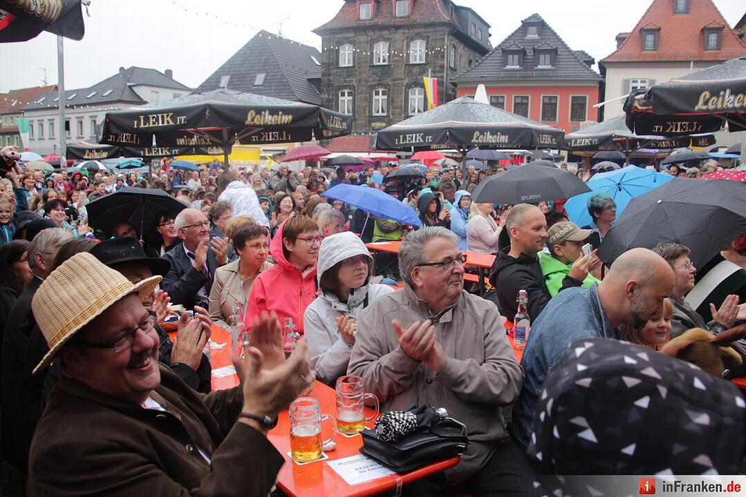 Korbmarkt 2016 in Lichtenfels am Samstag