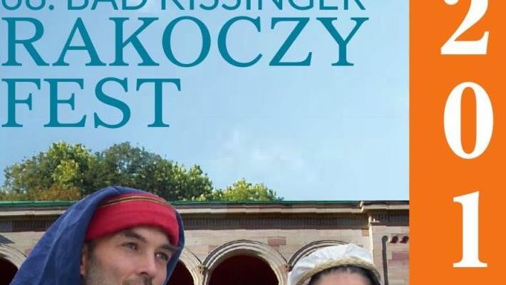 Graf Otto von Botenlauben und Gräfin Beatrix von Botenlauben  zieren den diesjährigen Rakoczy-Pin. Repro: Saale-Zeitung